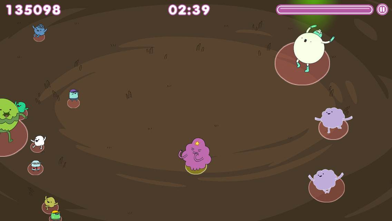 Illustration for article titled The New Adventure Time Mobile Game Is An Addictive Dance Off